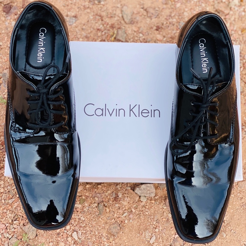 Calvin Klein Gareth II Oxfords Size 8 Men Black